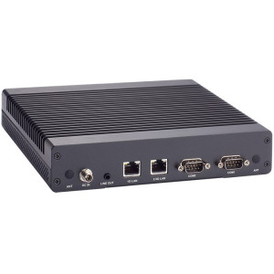 Axiomtek DSP522 Ultra-slim Digital Signage Box, 96GB memory, 1 GbE LAN, 1 2.5 GbE LAN, 4 HDMI, 4 USB